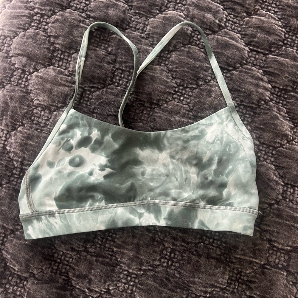 lululemon athletica Sage Marble Print Sports Bra